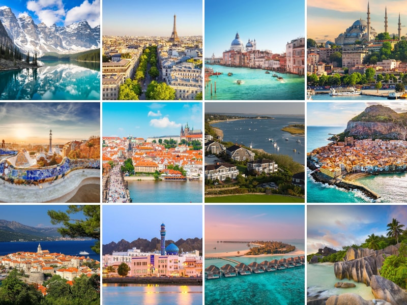 12 of our favorite, five-star destinations