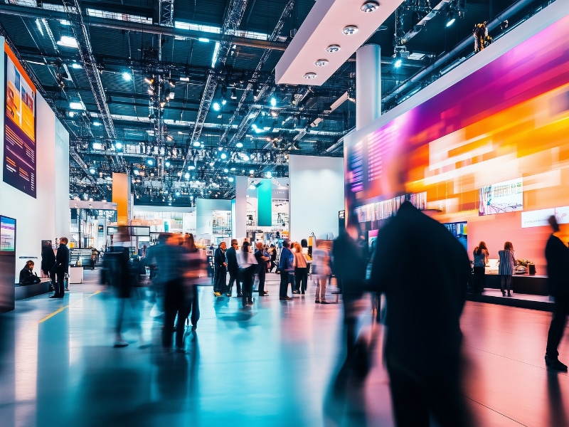 Buzzing Tradeshow Floor