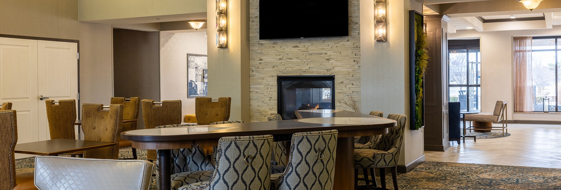 Lobby of Elements by The Odyssey,Orland Park, Illinois