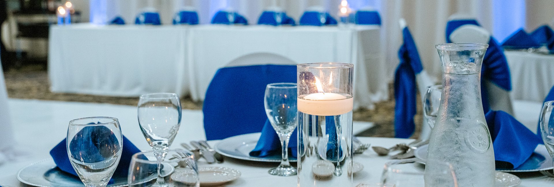 Wedding Reception Table at Elements by the Odyssey, Orland Park, IL