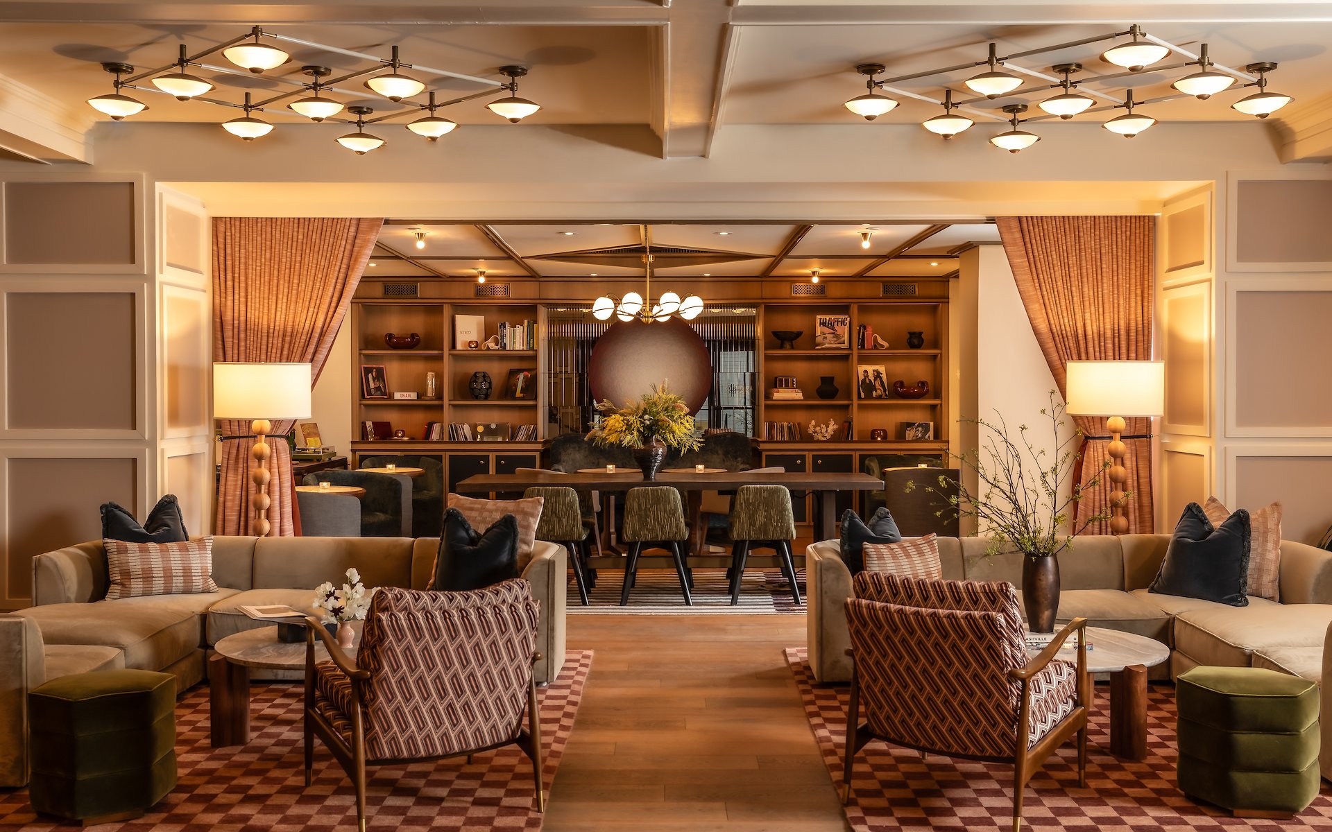 Lobby area, Hutton Hotel, Nashville, Tennessee
