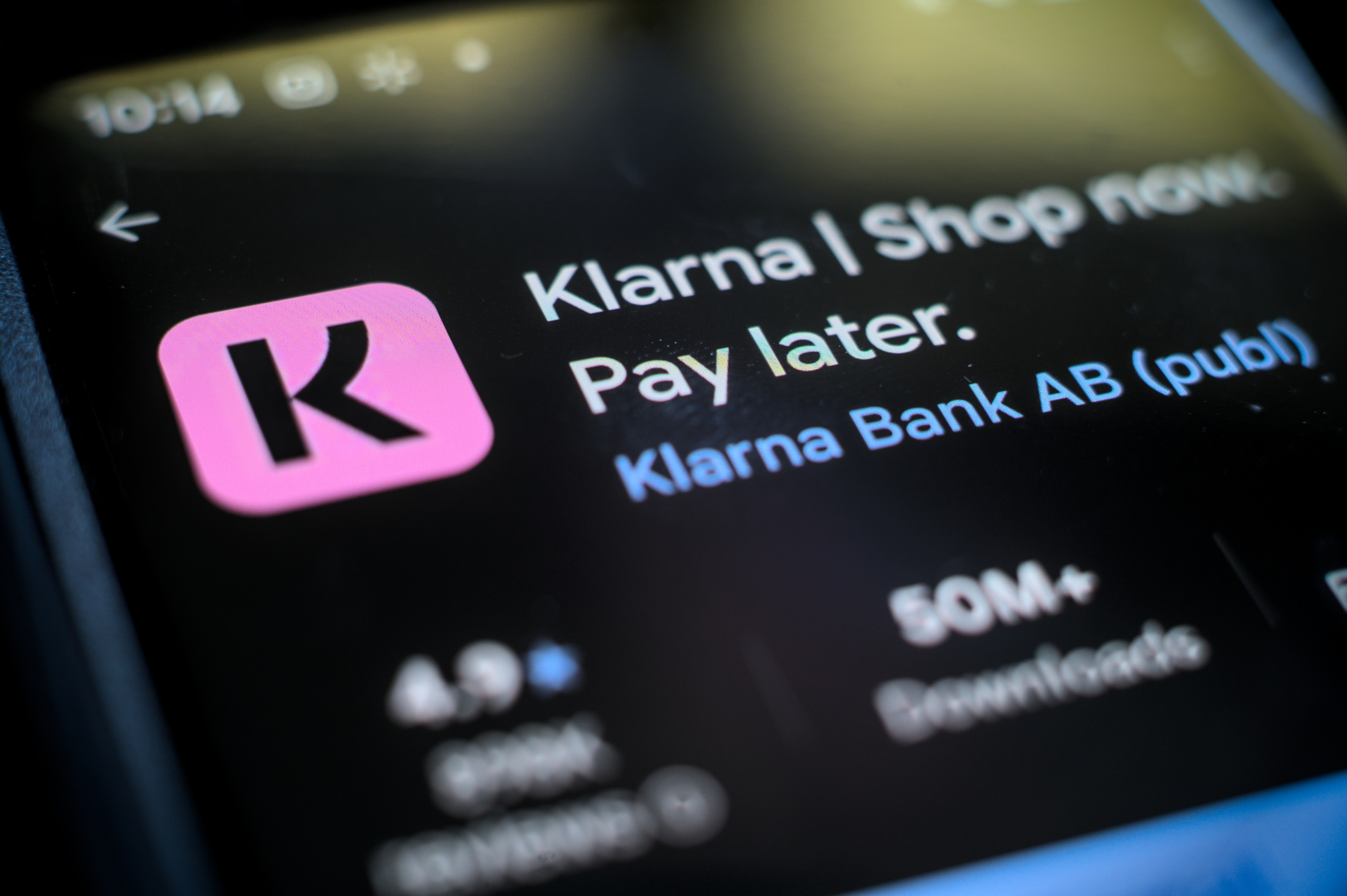 Klarna mobile app
