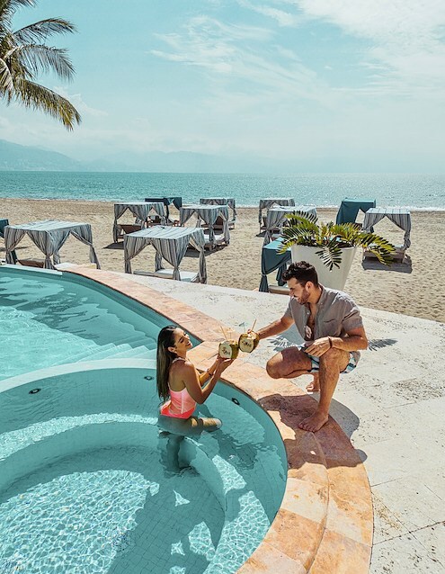 Adults-only ocean escape at Private Beach Club, Casa Velas , Puerto Vallarta