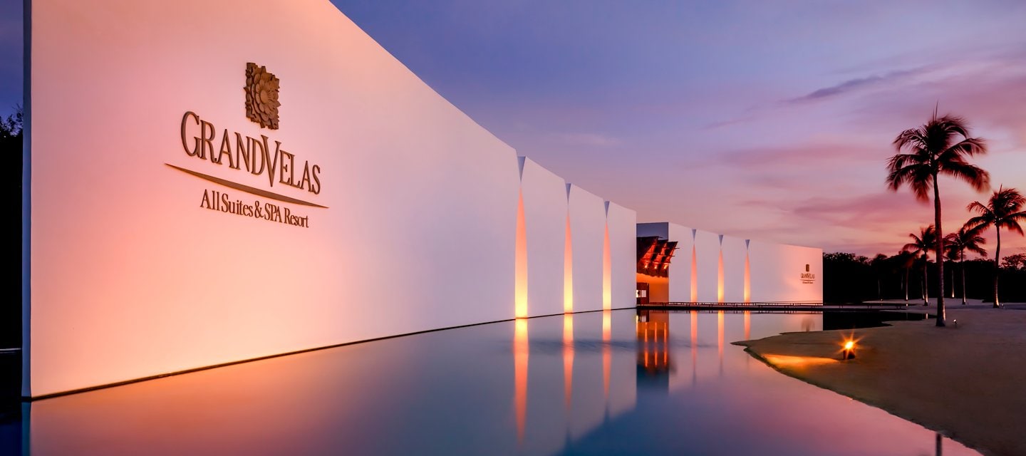 Gran playa en un resort todo incluido en México, Grand Velas Riviera Maya, Playa del Carmen, México