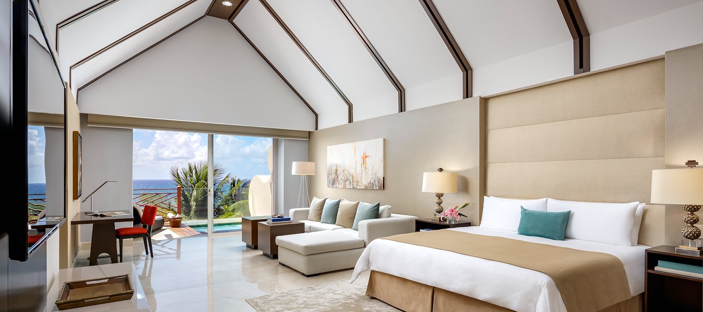 Ambassador Governor Ocean Front Suite at Grand Velas Riviera Maya, Playa del Carmen, Mexico