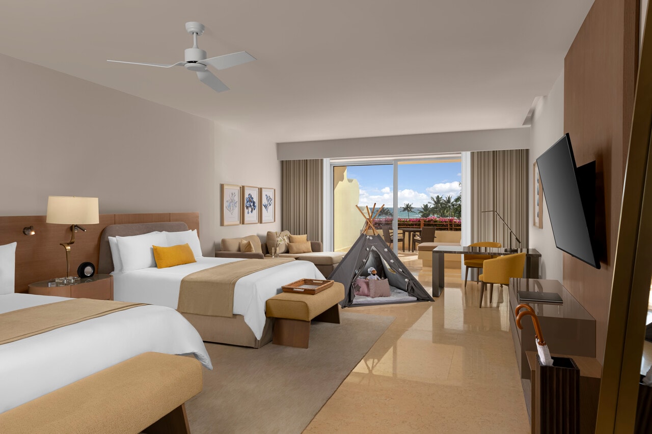 Ambassador Two-Bedroom Family Suite Ocean View at Grand Velas Riviera Maya, Mexico