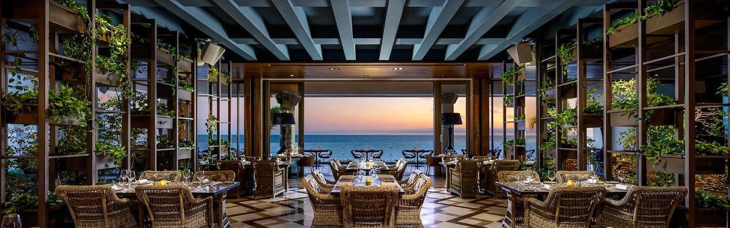 Velas 10 restaurant with a view of the ocean, Grand Velas Los Cabos, San Lucas, Mexico