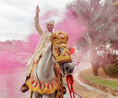 Baraat, una celebración tradicional llena de alegría en las bodas del sur de Asia