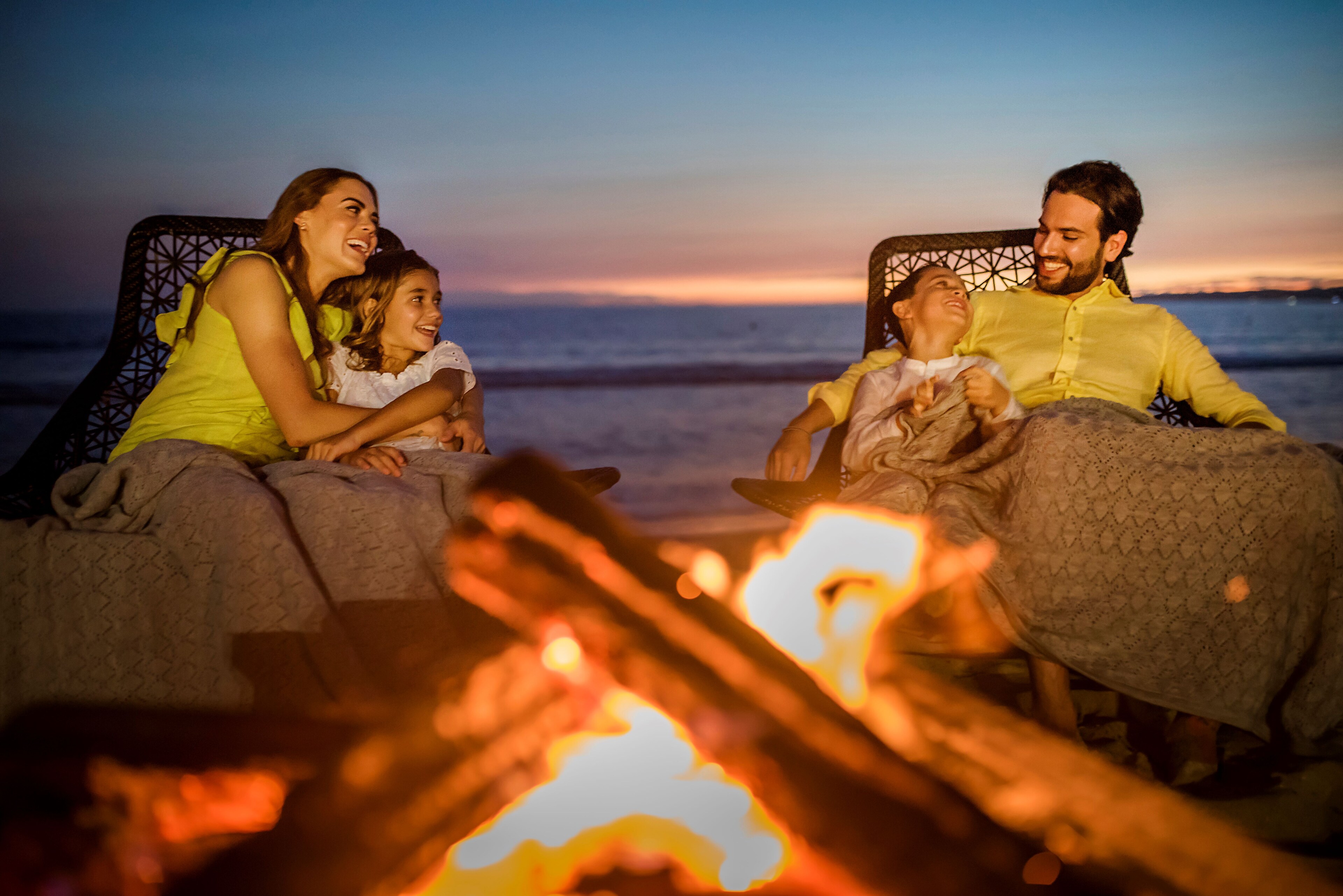Fogata en la Playa en Grand Velas Riviera - Nuevo Vallarta Nayarit