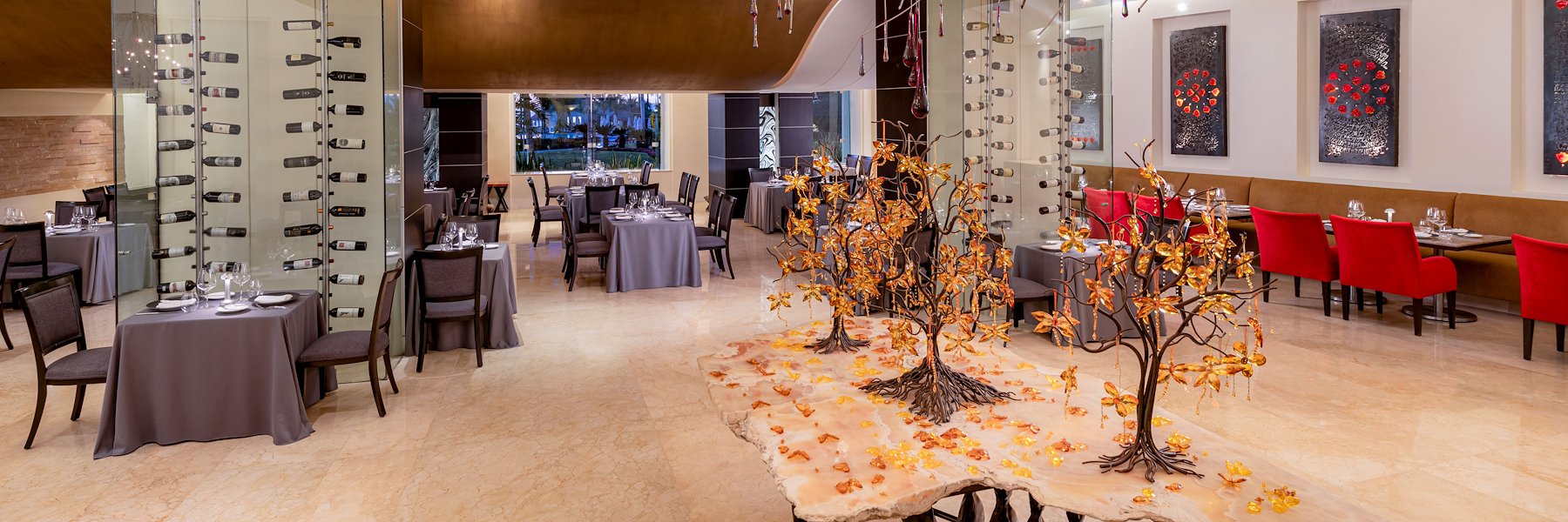 Piaf restaurante Grand Velas Riviera Nuevo Vallarta Nayarit