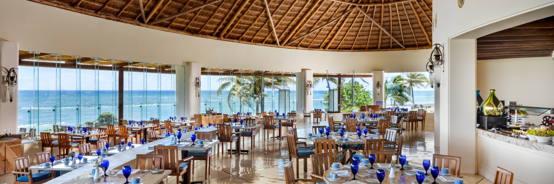 gastronomía en grand velas riviera maya