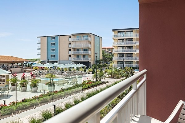 Garden View Room at Holiday Inn Oceanfront, Ocean City