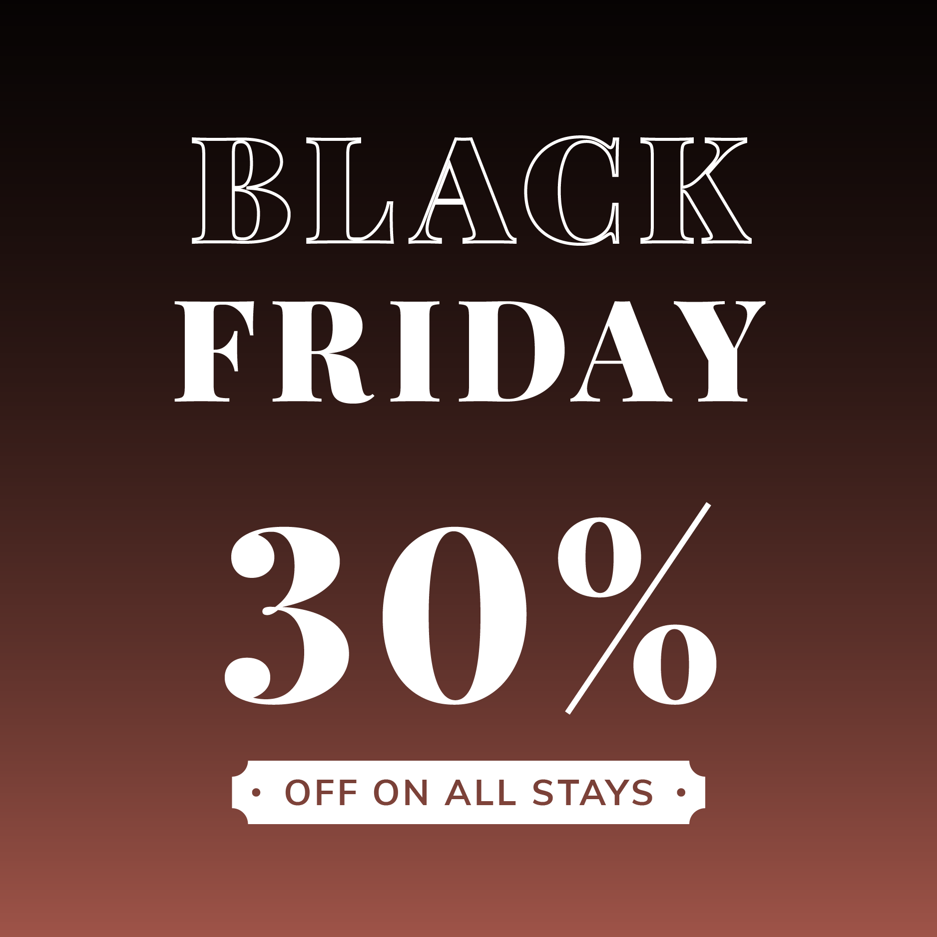 Black Friday - 30%