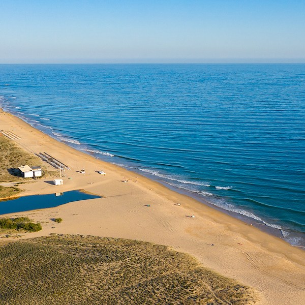 Beautiful Salgados Beach Albufeira, Portugal