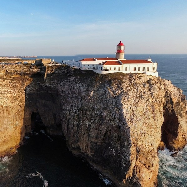 Stunning Views of Atlantic in Algarve, Portugal