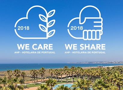 Hotéis Nau Distinguidos Com Selos We Share E We Care at Nau Hotels & Resorts, Portugal