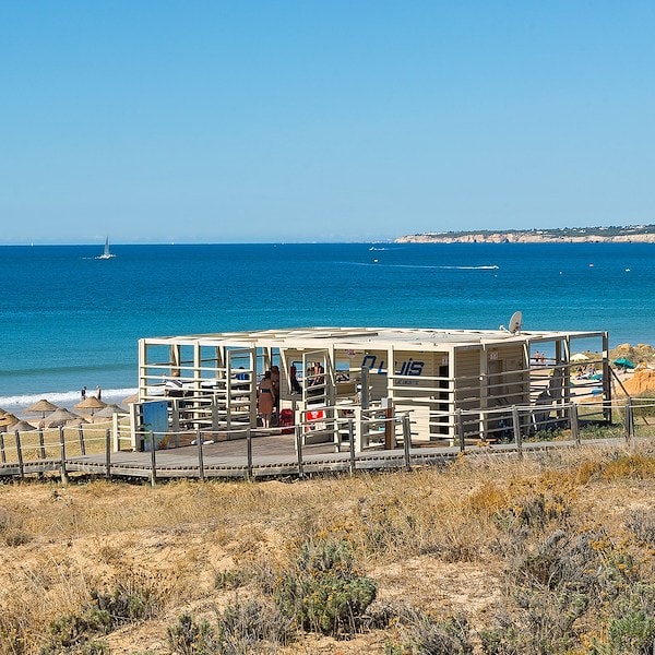 Beauty of Beach Praia Da Gale Oeste in Portugal