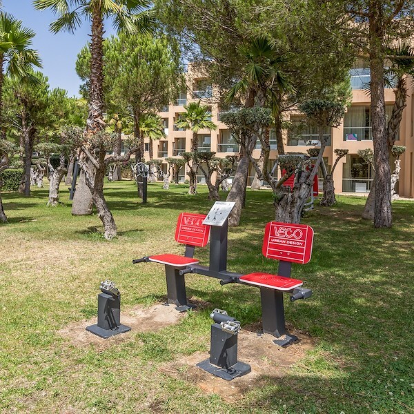 Outdoor Gym Area at NAU Sao Rafael Suites