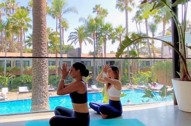 Yoga On The Bridge