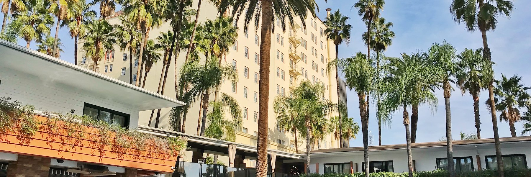 Outdoor Pool at The Hollywood Roosevelt, Los Angeles, California