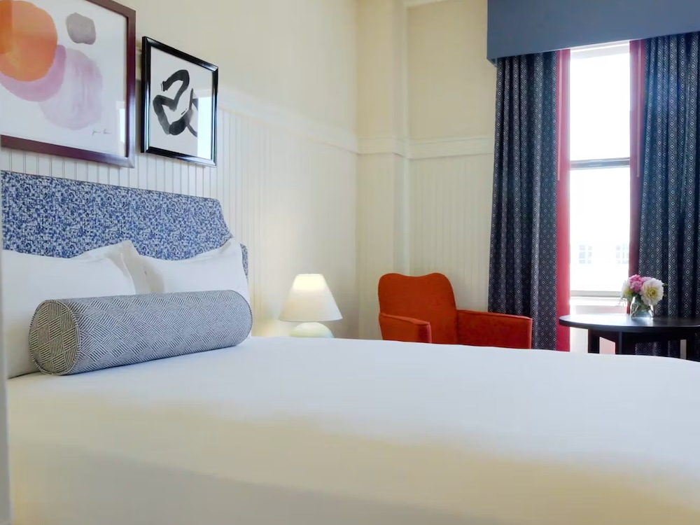 King guest room with modern amenities in Hotel Triton Union Square San Francisco