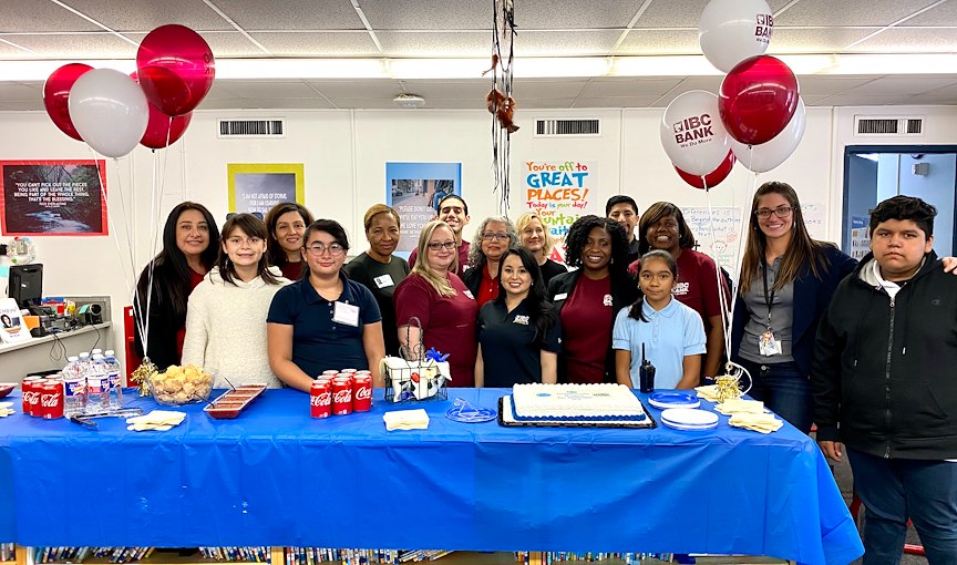 IBC Bank-Houston and Port Houston Elementary School Celebrate 1st Anniversary of Dolphinville Minitropolis®