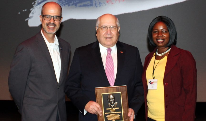 IBC Bank Executive Vice President Gerardo (Gerry) Schwebel Receives Russell H. Perry Award from Texas Department of Transportation