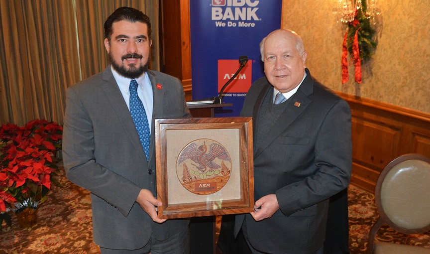 Executive Vice President Gerald Gerry Schwebel Receives AEM San Antonio Legacy Award