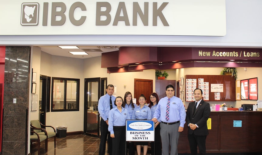 IBC Bank-Eagle Pass Named Business of the Month by Uvalde Area Chamber of Commerce