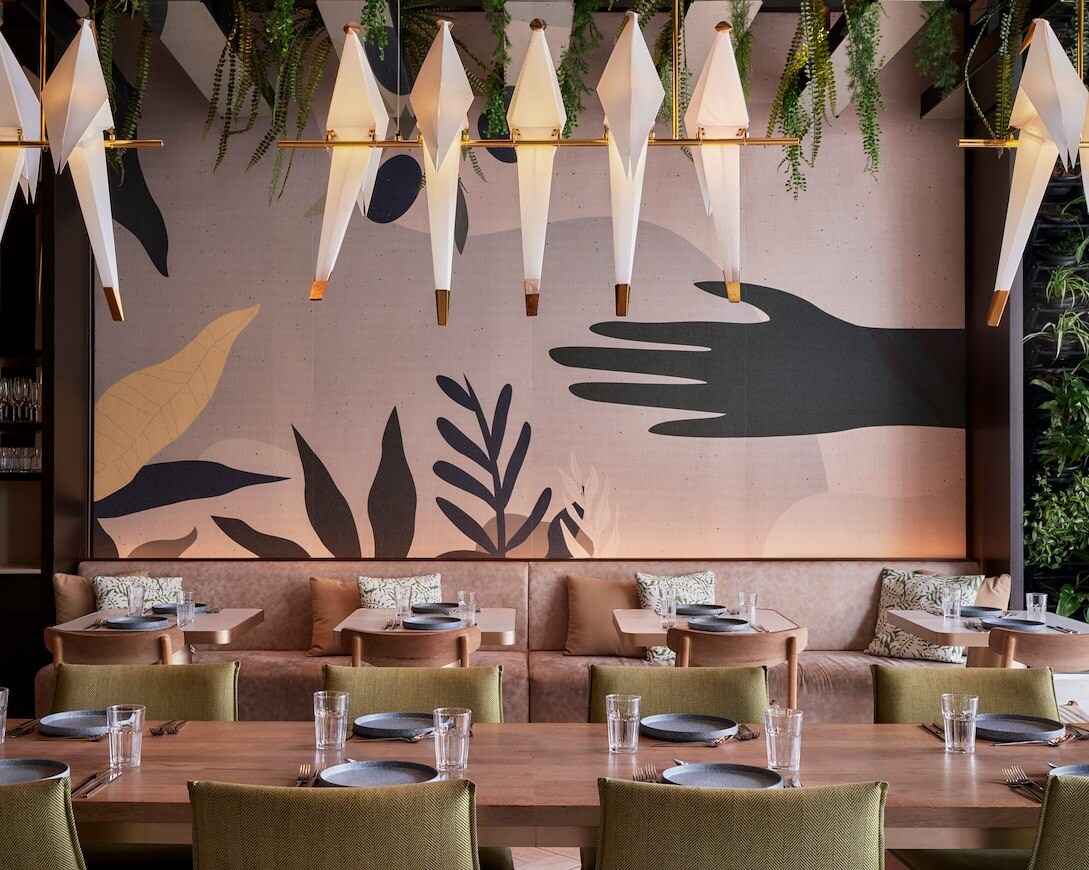 Dining room at SOUMA Hotel in Lima, Peru