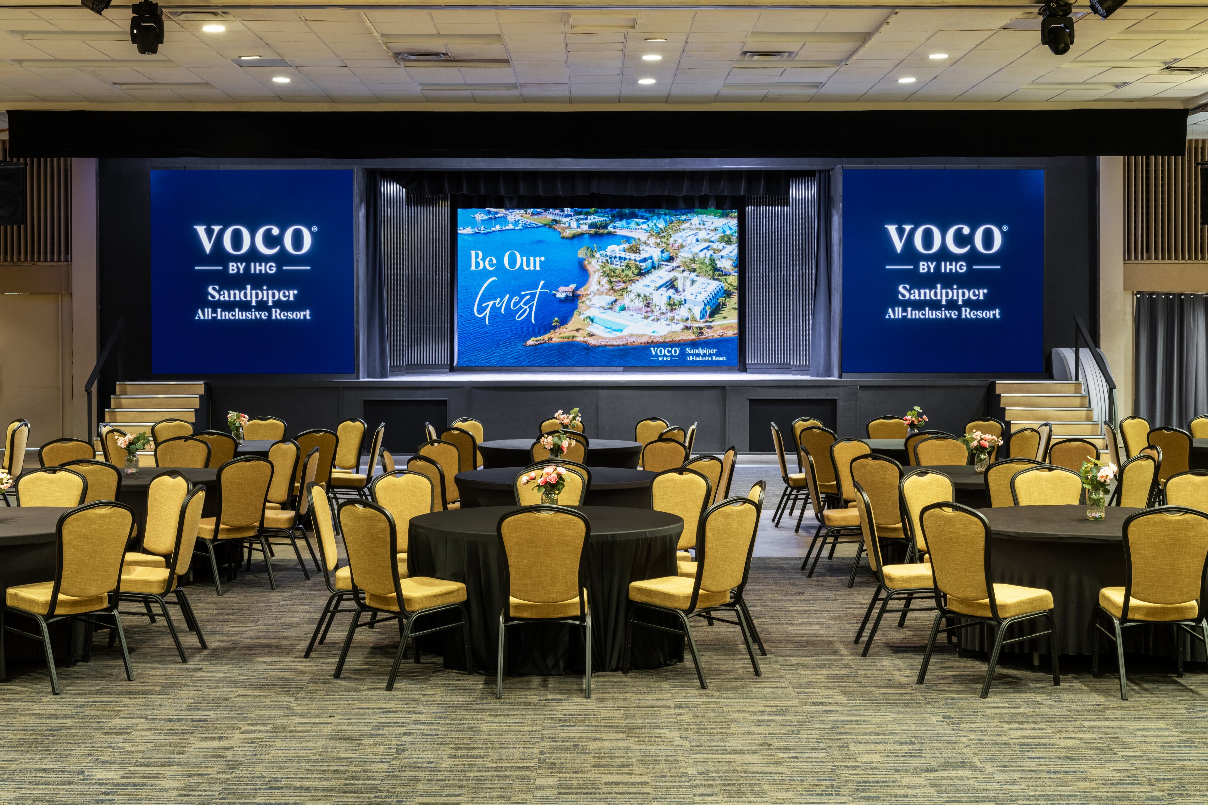 Ballroom at voco Sandpiper All-Inclusive Resort