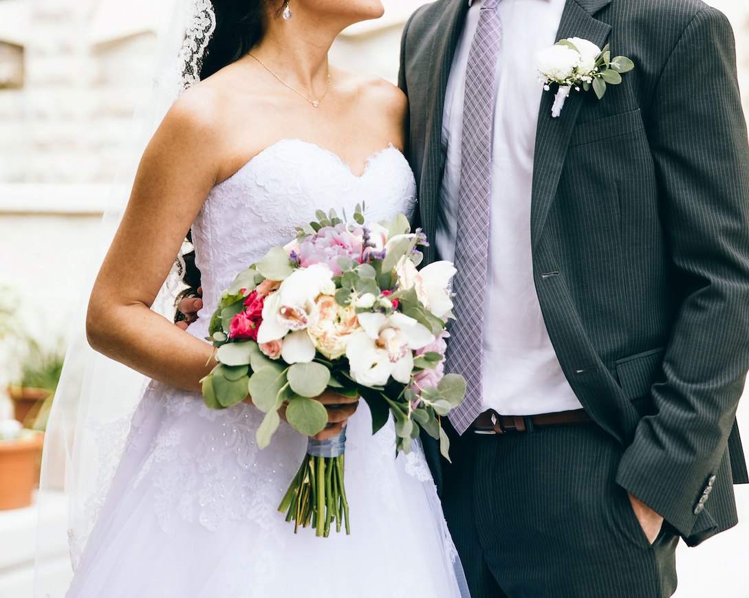 Bride and groom