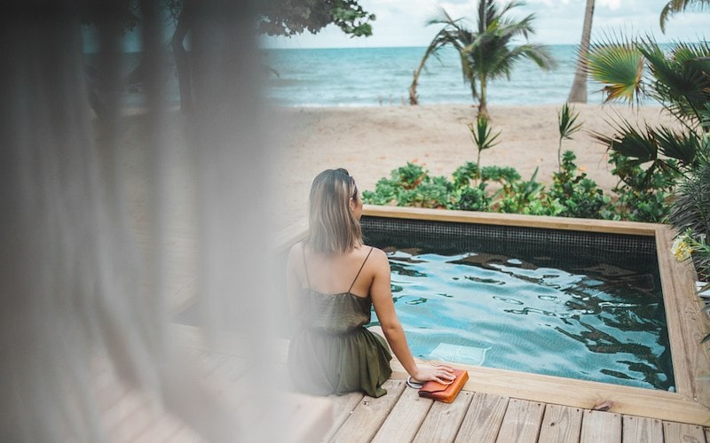 ocean front view