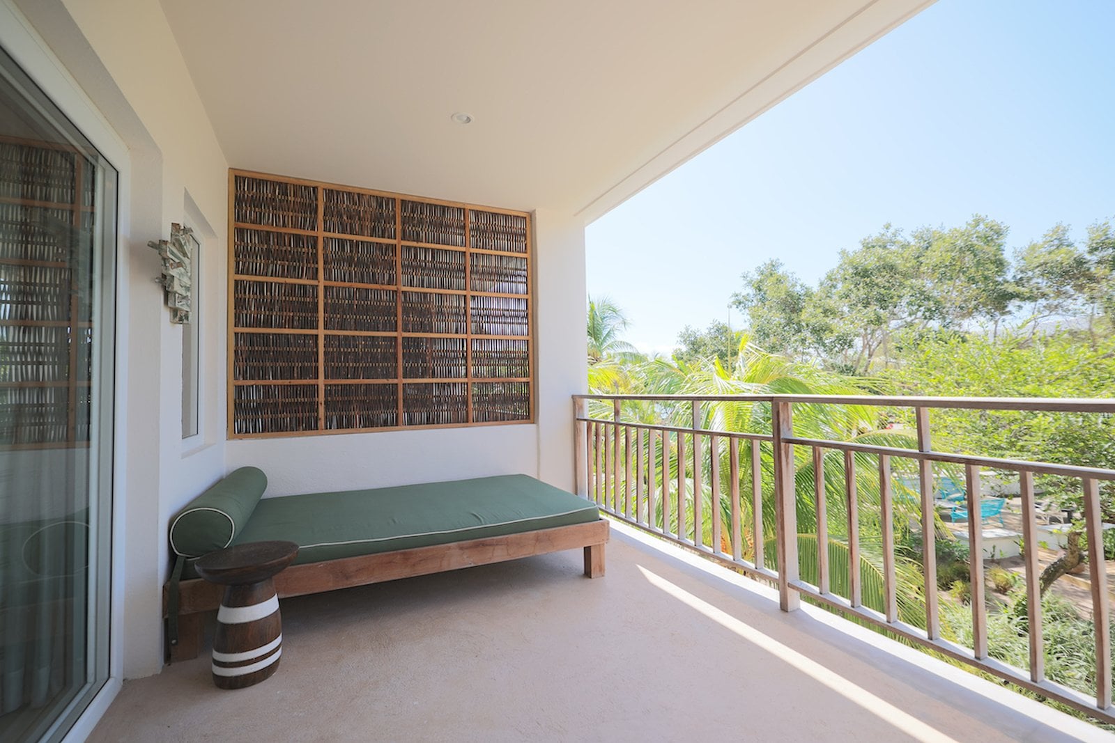 Deluxe Room steps from the pool and beach at Itz'ana Resort, Belize