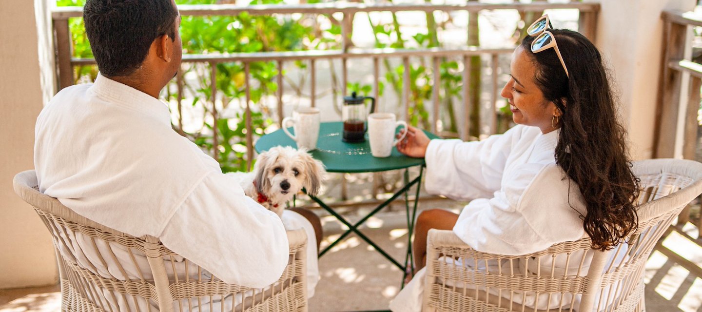 Beachfront Moments with Your Best Companion