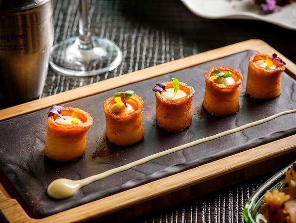 Spanish Inspired Cuisine Craft Cocktails at Avecita Restaurant, Grand Cayman, The Cayman Islands