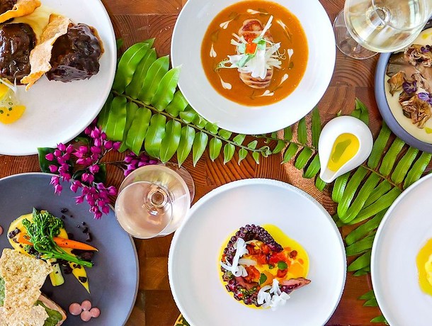 Authentic Caribbean Meal at Ave Restaurant, Grand Cayman, The Cayman Islands