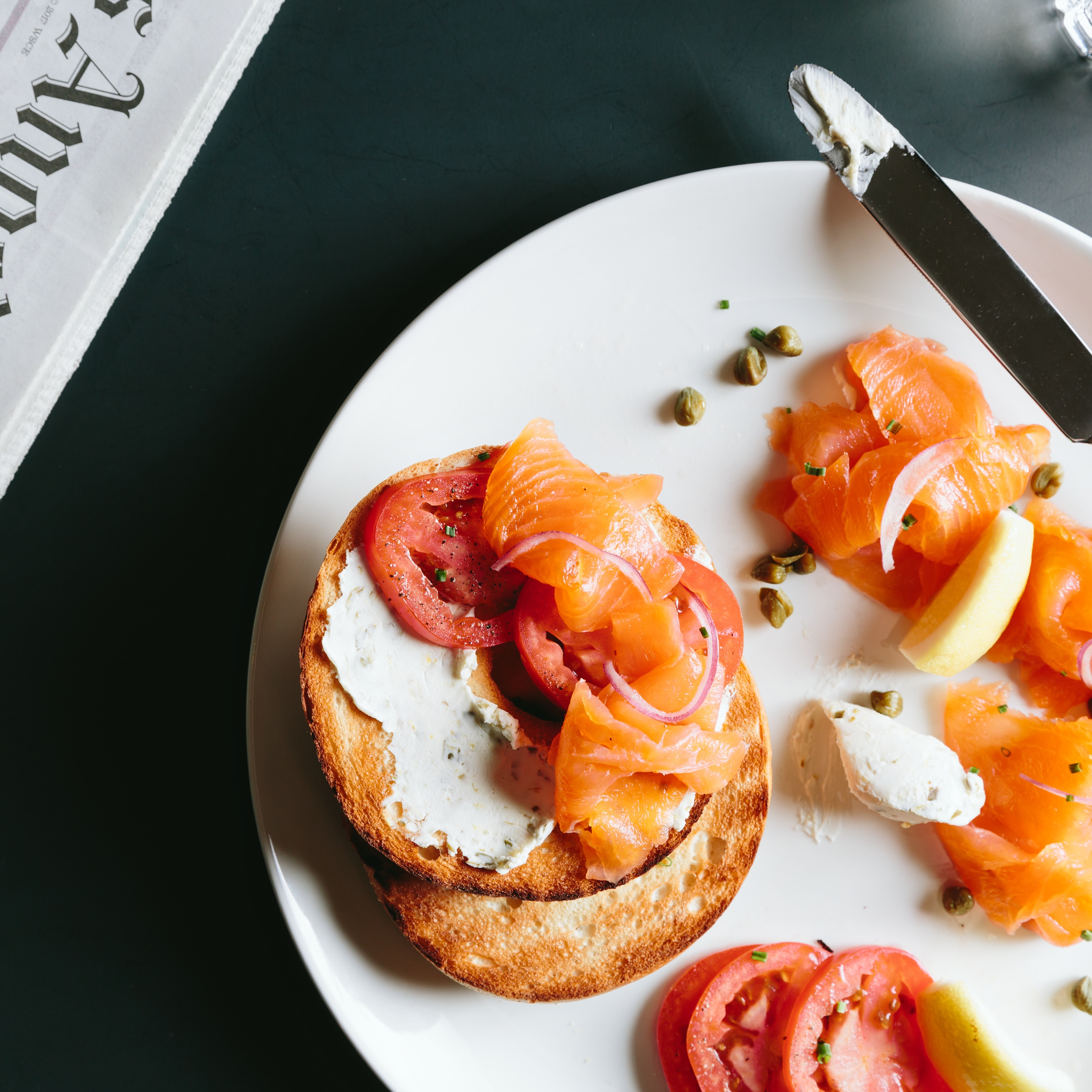 Smoked Salmon Bagel