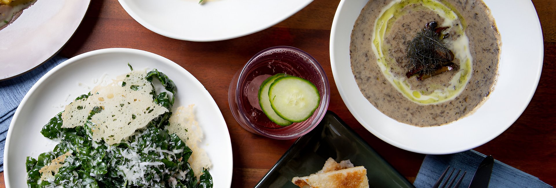 Savor delicious dishes at Elm & Good Restaurant, Dallas, Texas.