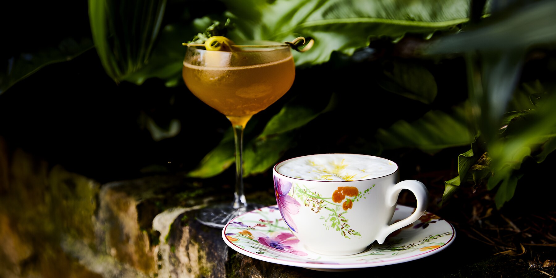 Variety of Beverages at Peacock Room Restaurant, New Orleans