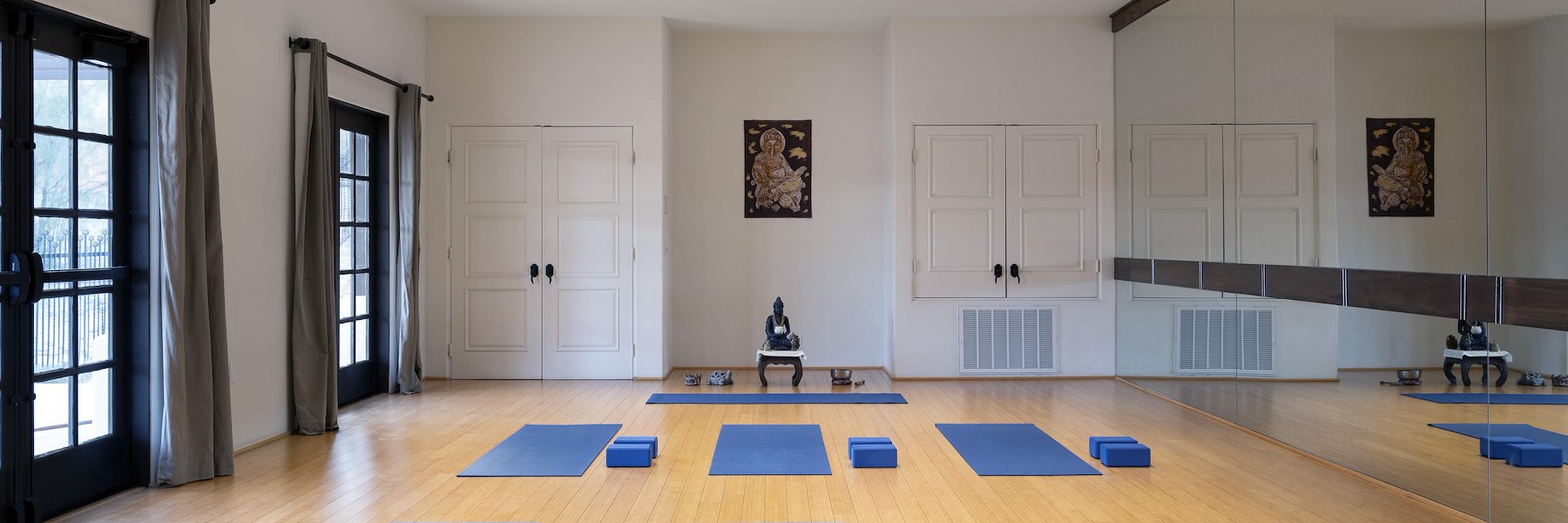 Yoga at La Casa Del Zorro Resort & Spa, Borrego Springs, California