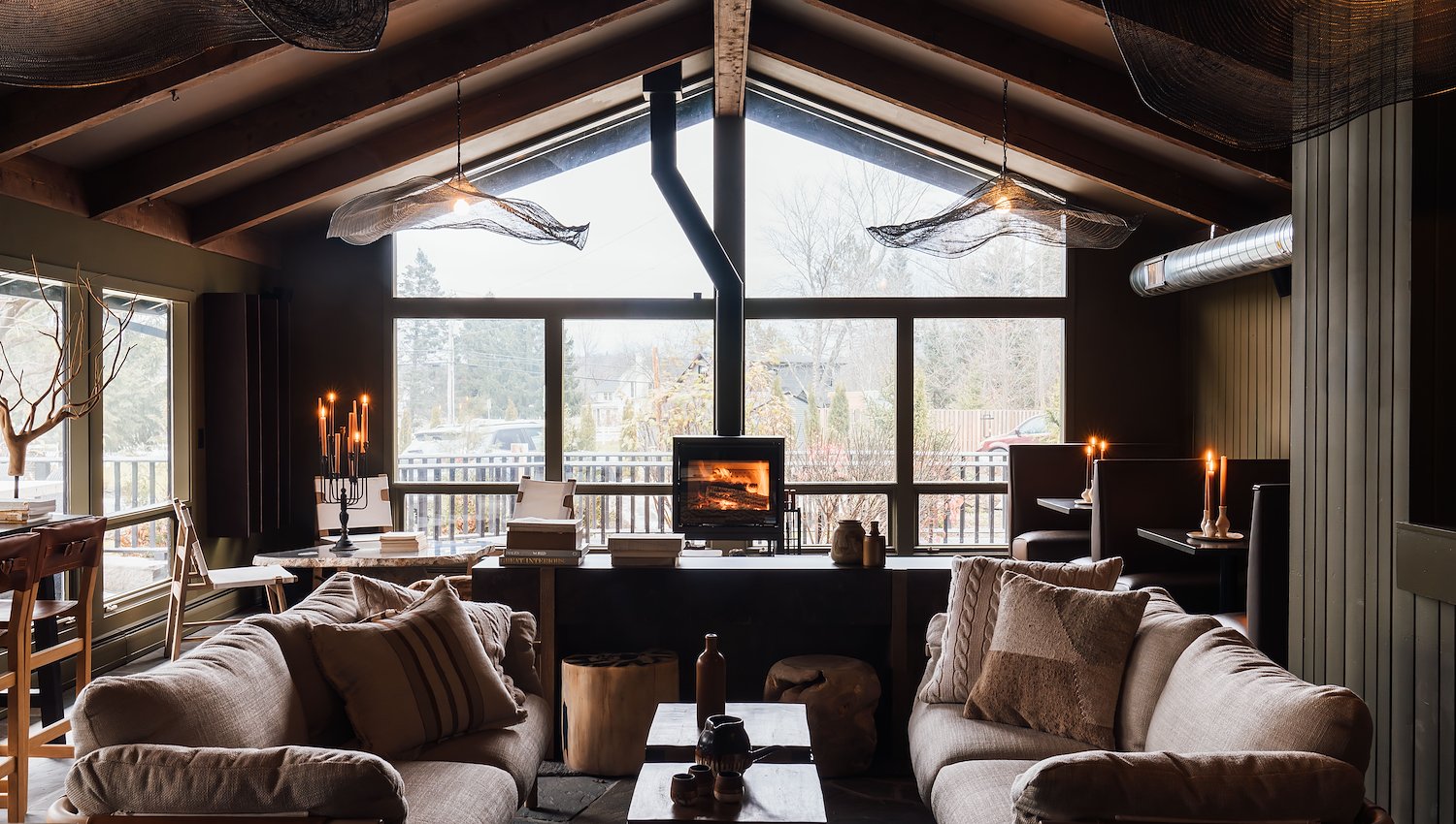 Dining at AWOL Stowe, VT