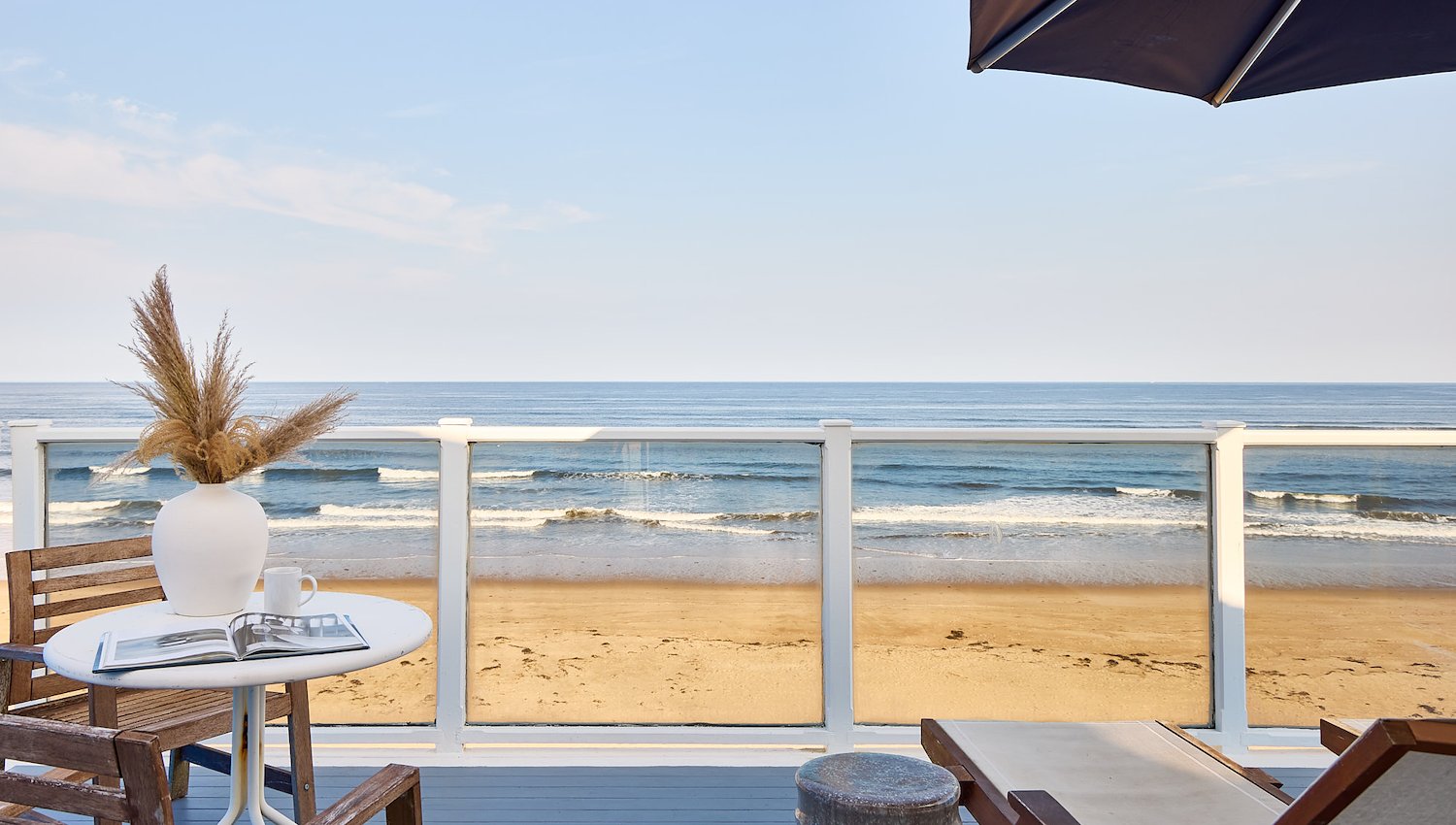 Ocean views at Blue Inn on the Beach