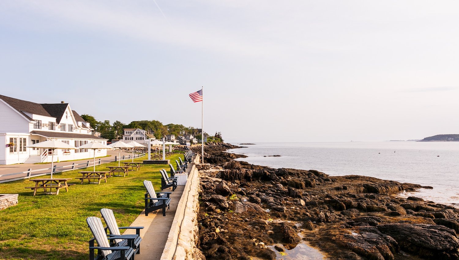 Waterfront at Bluebird Ocean Point Inn