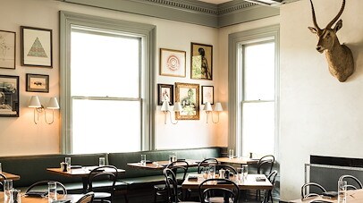 Dining room at Hotel Ella