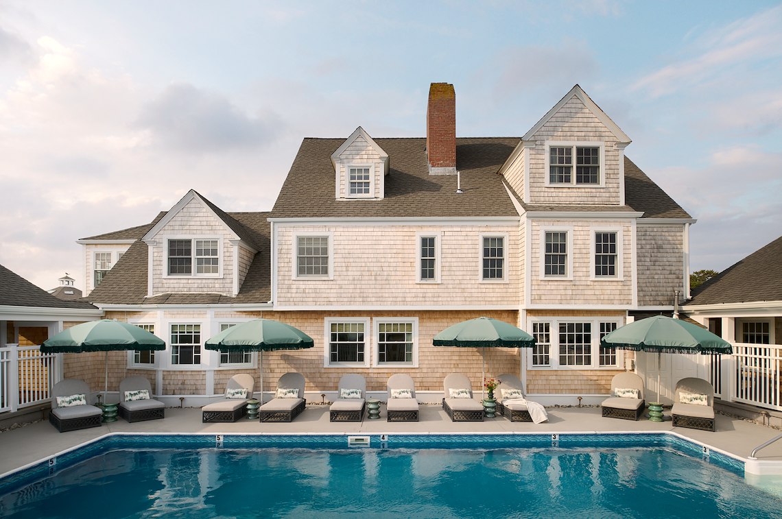 Exterior view of Shore Haven, Falmouth, MA