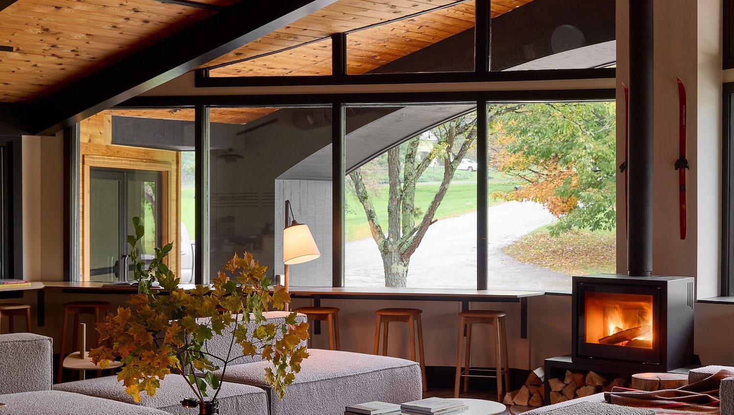 Gathering Space at Tälta Lodge, a Bluebird by Lark