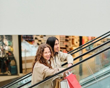 Coastal Grand Mall shoppers 