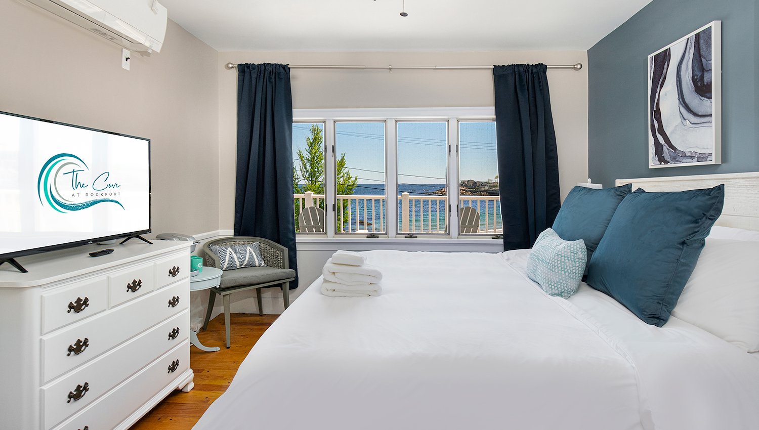 Guest Rooms at The Cove at Rockport, Rockport, MA