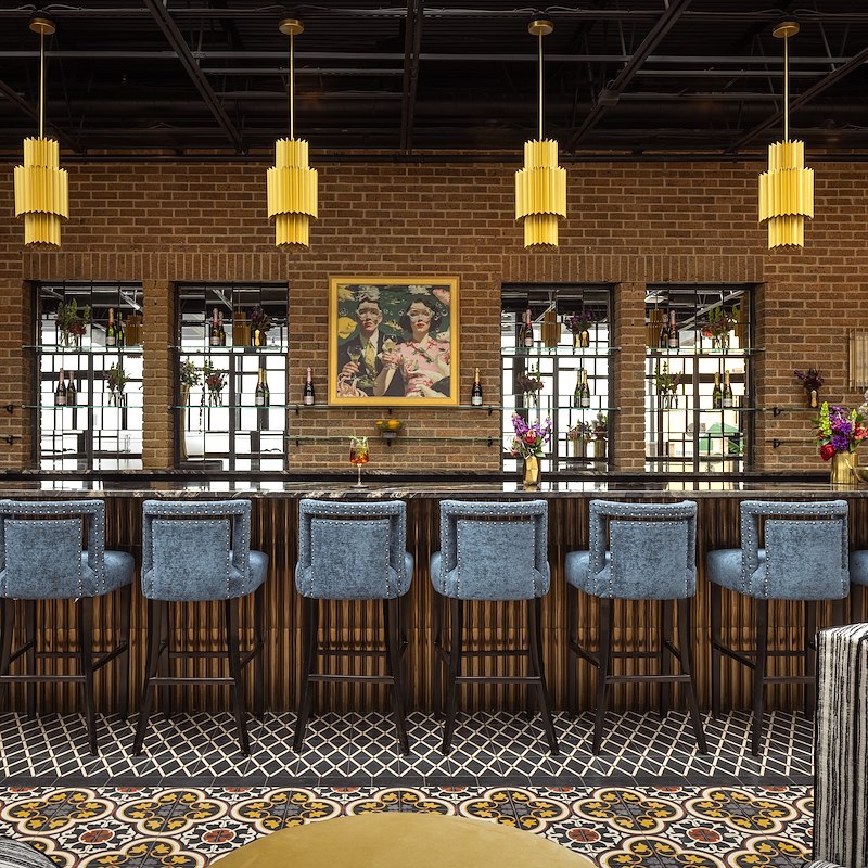 Patio at The Faust